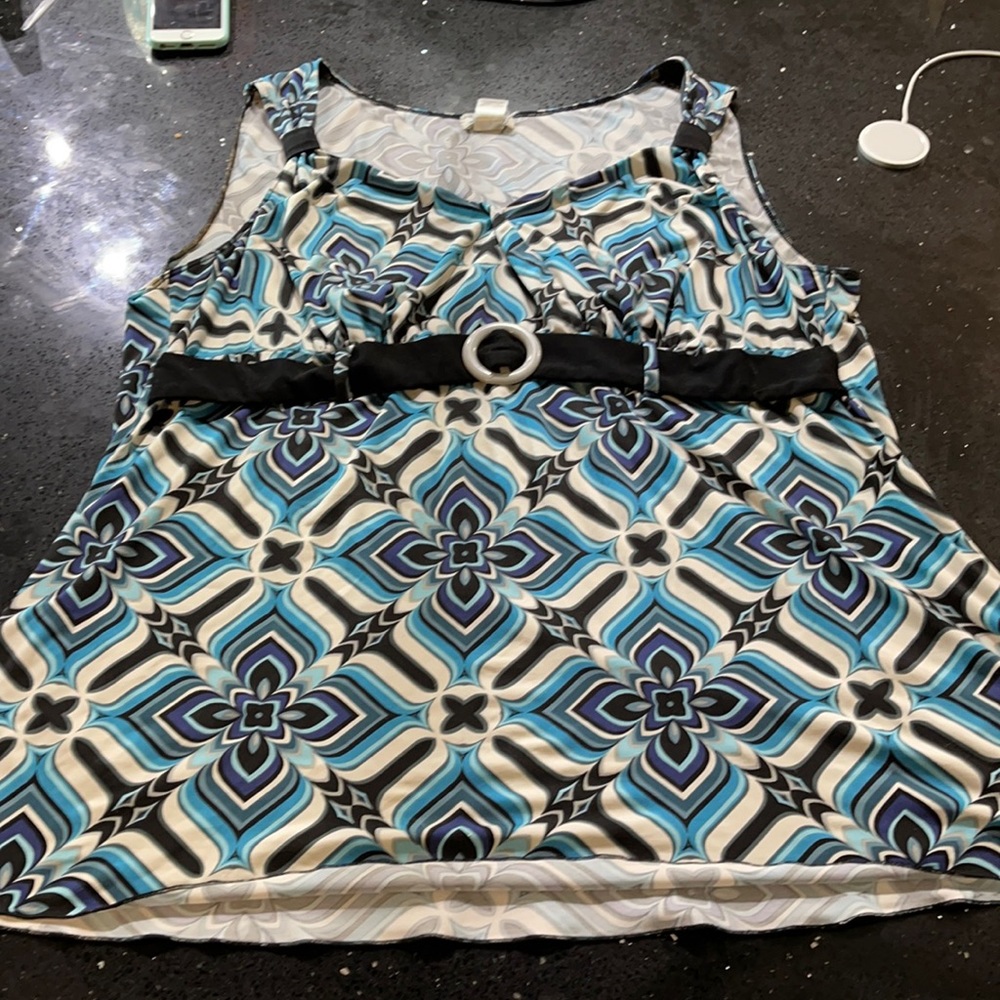 2x geometric tank top #2017